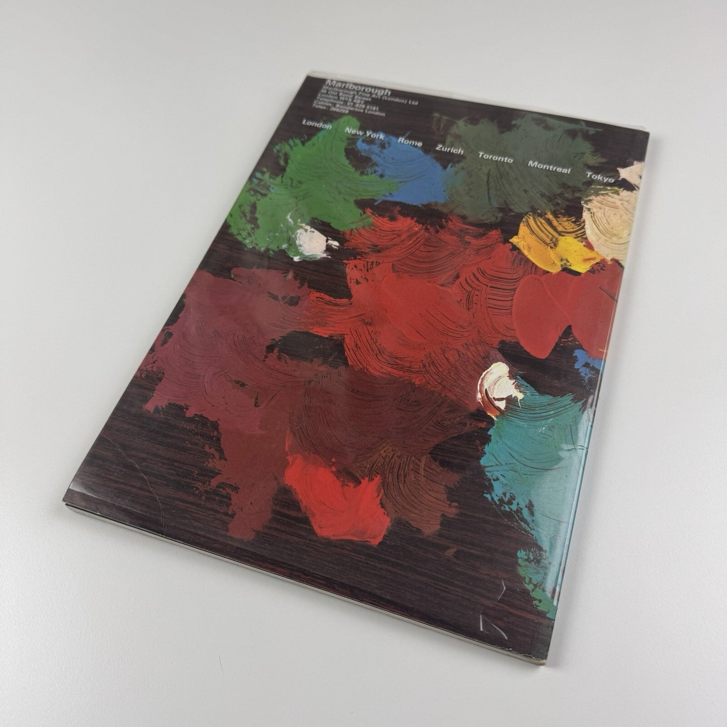 Mordecai Ardon | Marlbrough exhibition catalogue, Feb-March 1962 | Gordon House design