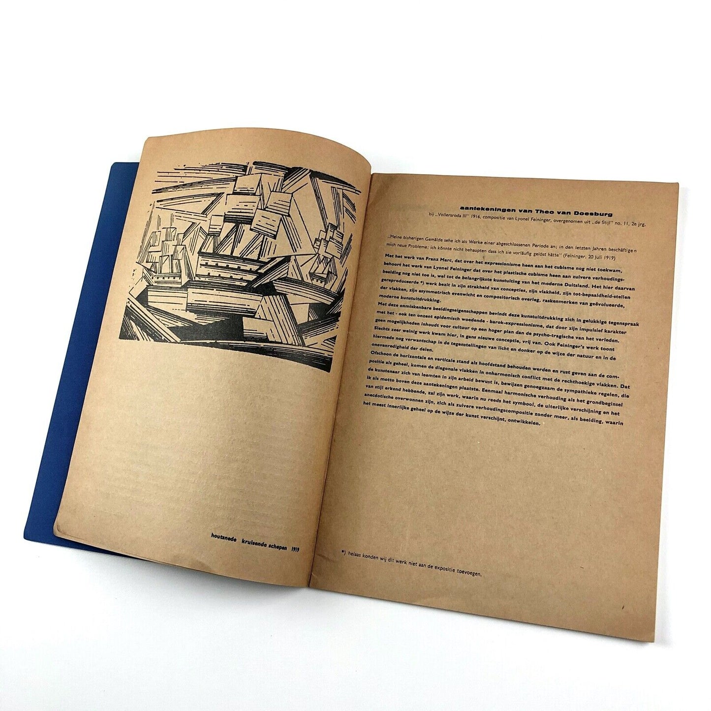 Lyonel Feininger | Stedelijk Museum Amsterdam exhibition catalogue, 1954-55