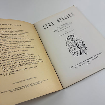 Lyra Belgica I. Two Flemish Poets. Guido Gezelle and Karel van de Woestijne | Belgian Government Information Center, New York, 1950