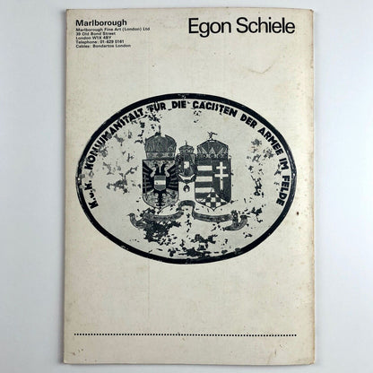 Egon Schiele – Drawings and Watercolours 1909–1918 | Marlborough Fine Art, 1969 | typography by Gordon House