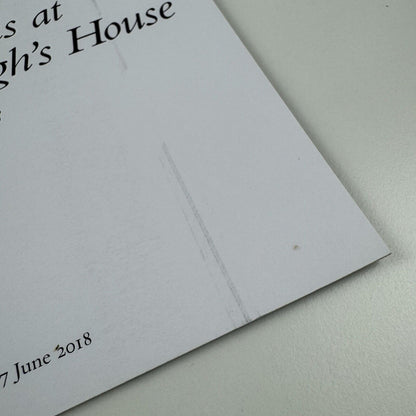 Private view invitation Cedric Morris at Gainsborough’s House, 2018