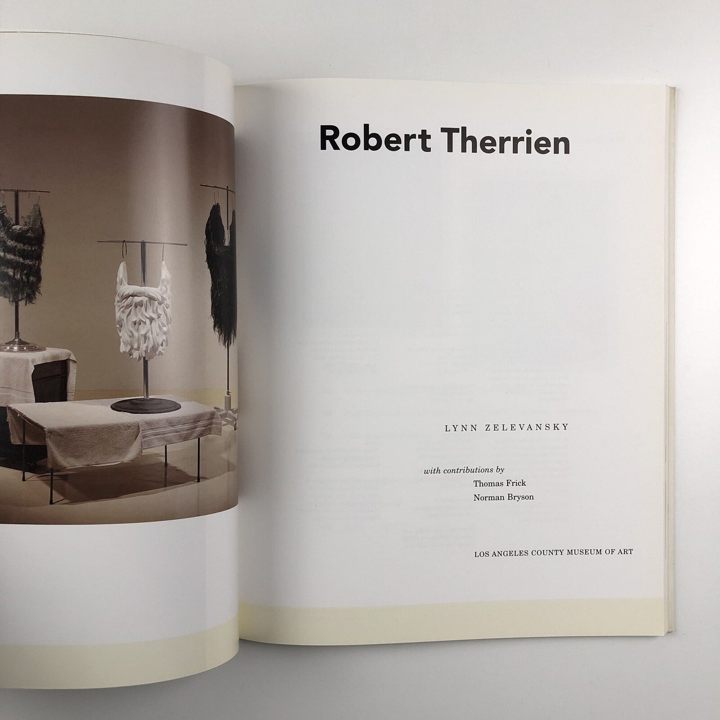 Robert Therrien by Lynn Zelevansky | Los Angeles Museum of Art catalogue, 2000/01