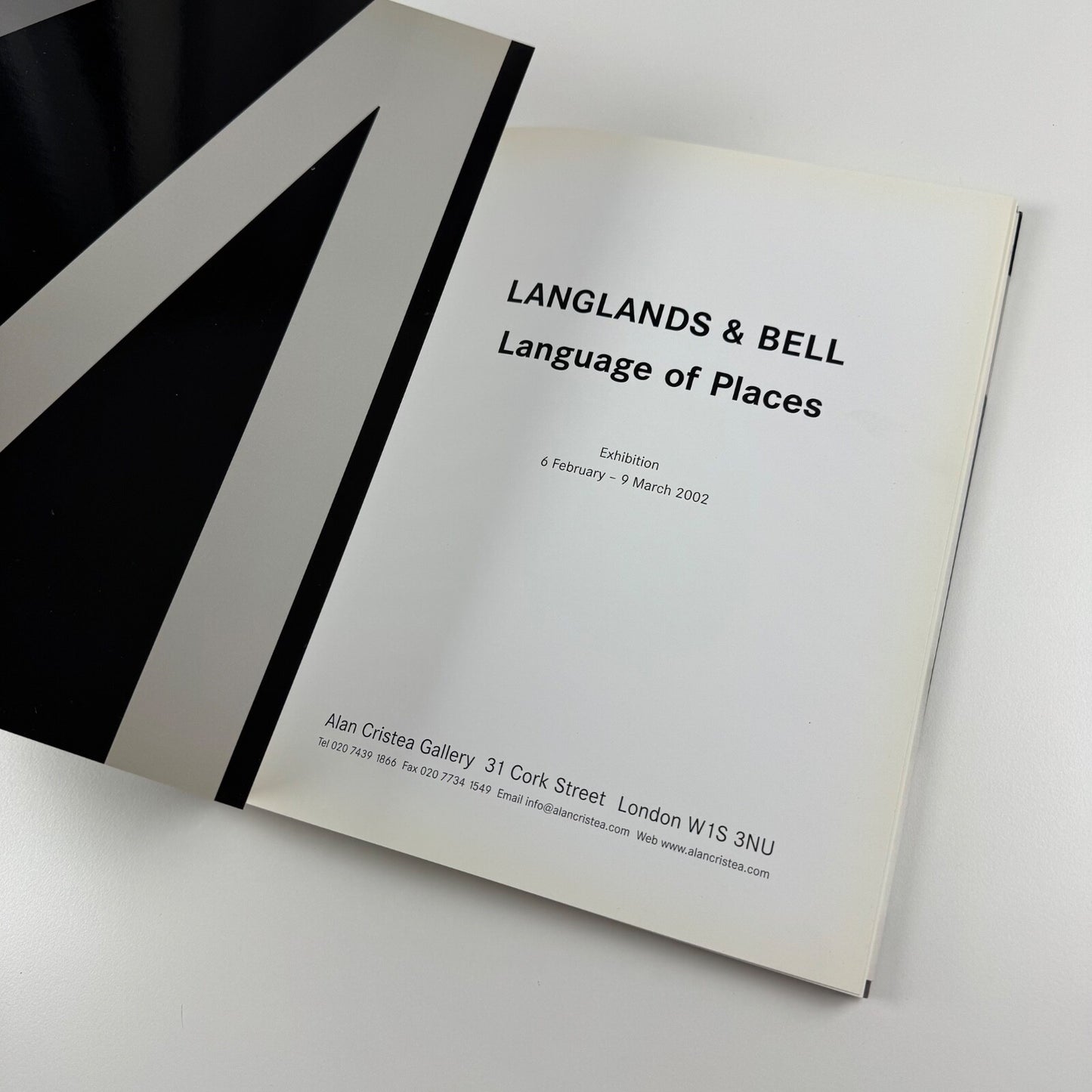 Langlands & Bell. Language of Places | Alan Cristea Gallery 2002