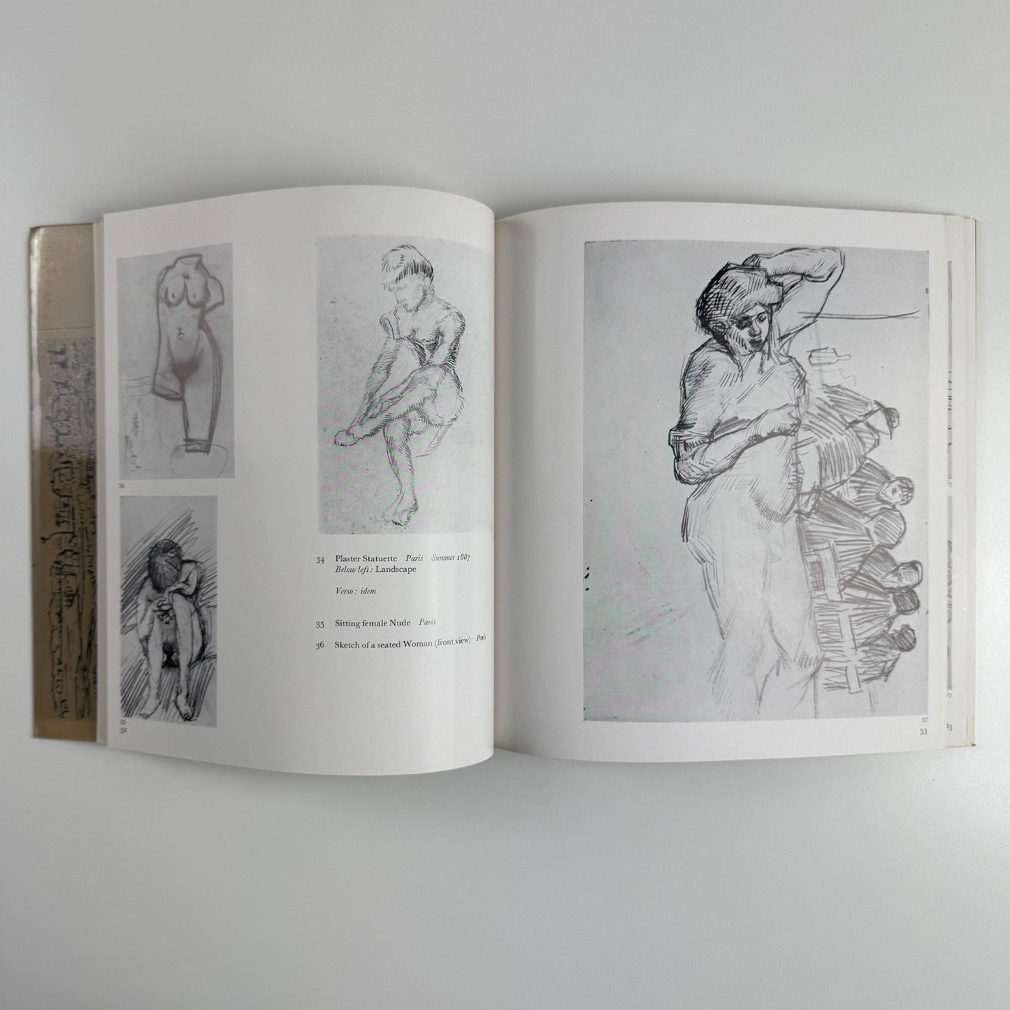 Van Gogh's Life in Drawings / Relationship with Signac Marlborough May/June 1962 includes press clippings and private view invite