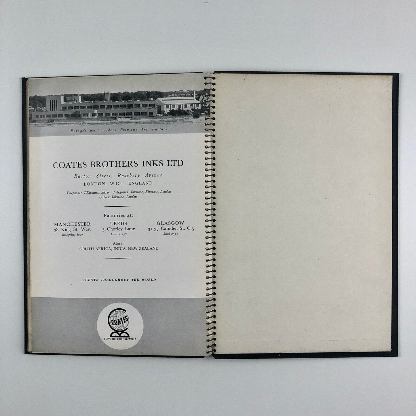 Black Inks by Coates | A Specimen Book of Fine Printing Inks, 1950s?