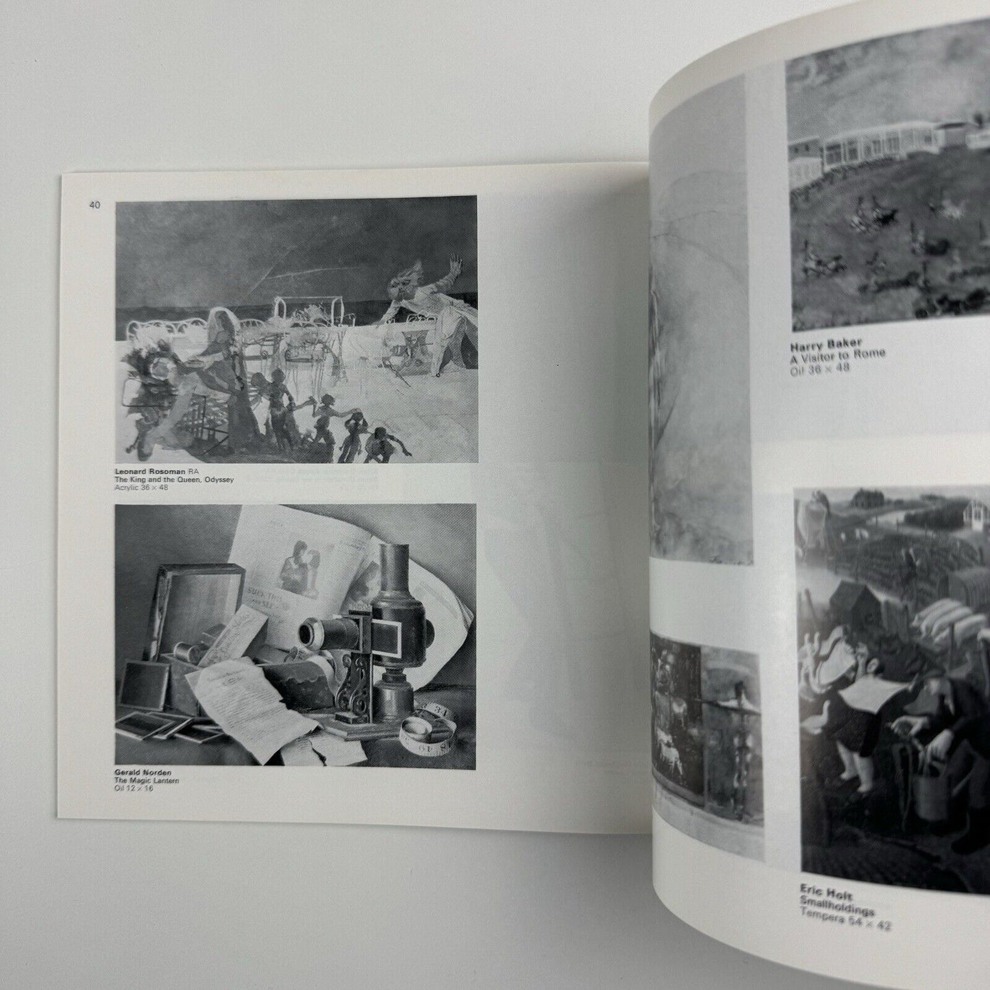 The Royal Academy Illustrated 1975 207th Summer Exhibition | cover Peter Blake | typography Gordon House