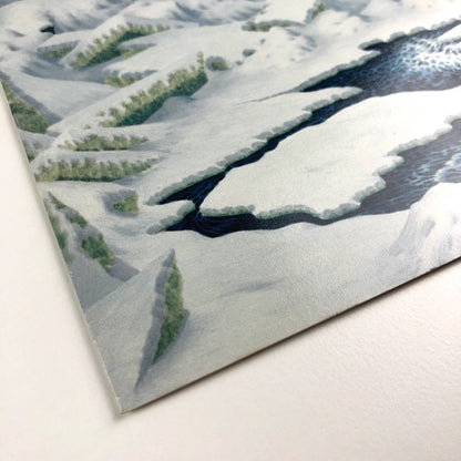 Alan Bray – Main Coast Artists | Schmidt Bingham Gallery 1996 | Folded card