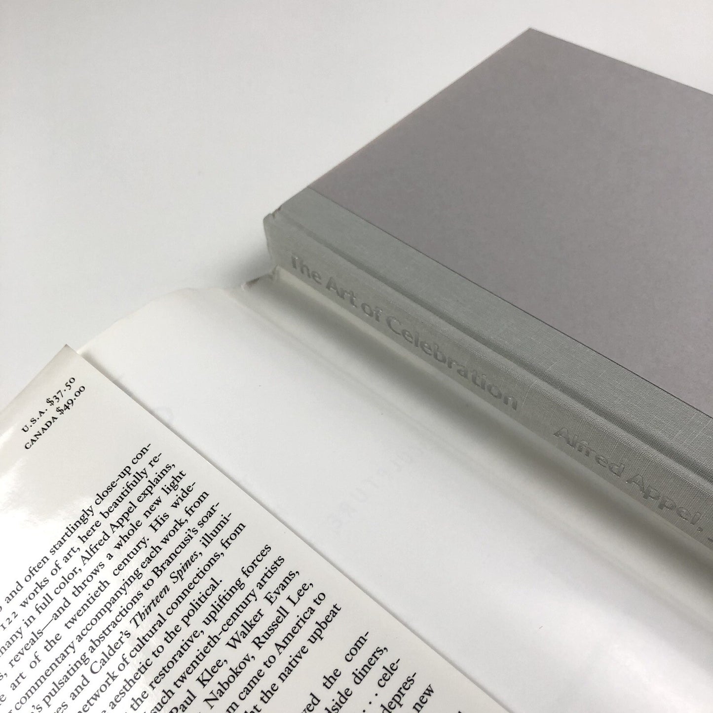 The art of celebration – Twentieth-century painting, literature, sculpture, photography, and jazz by Alfred Appel, Jr 1993