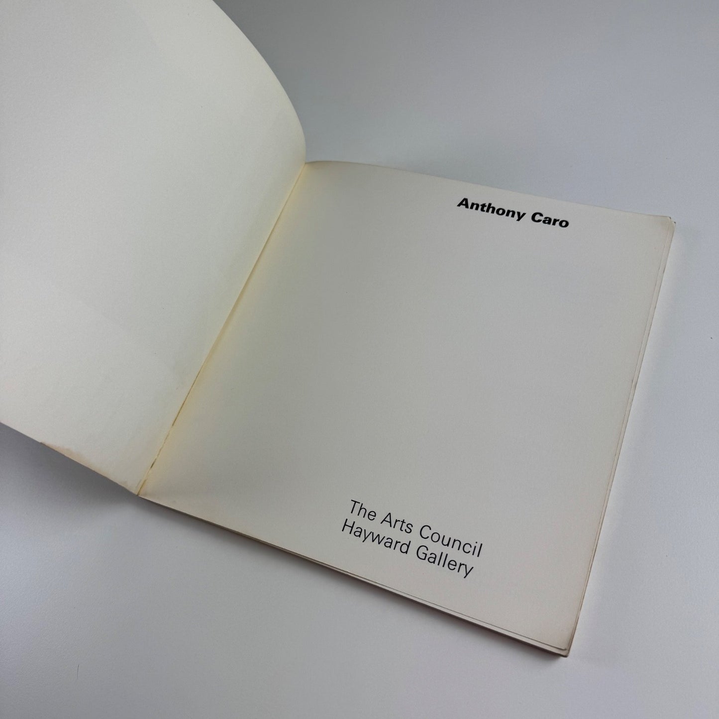 Anthony Caro | Arts Council Hayward Gallery, 1969