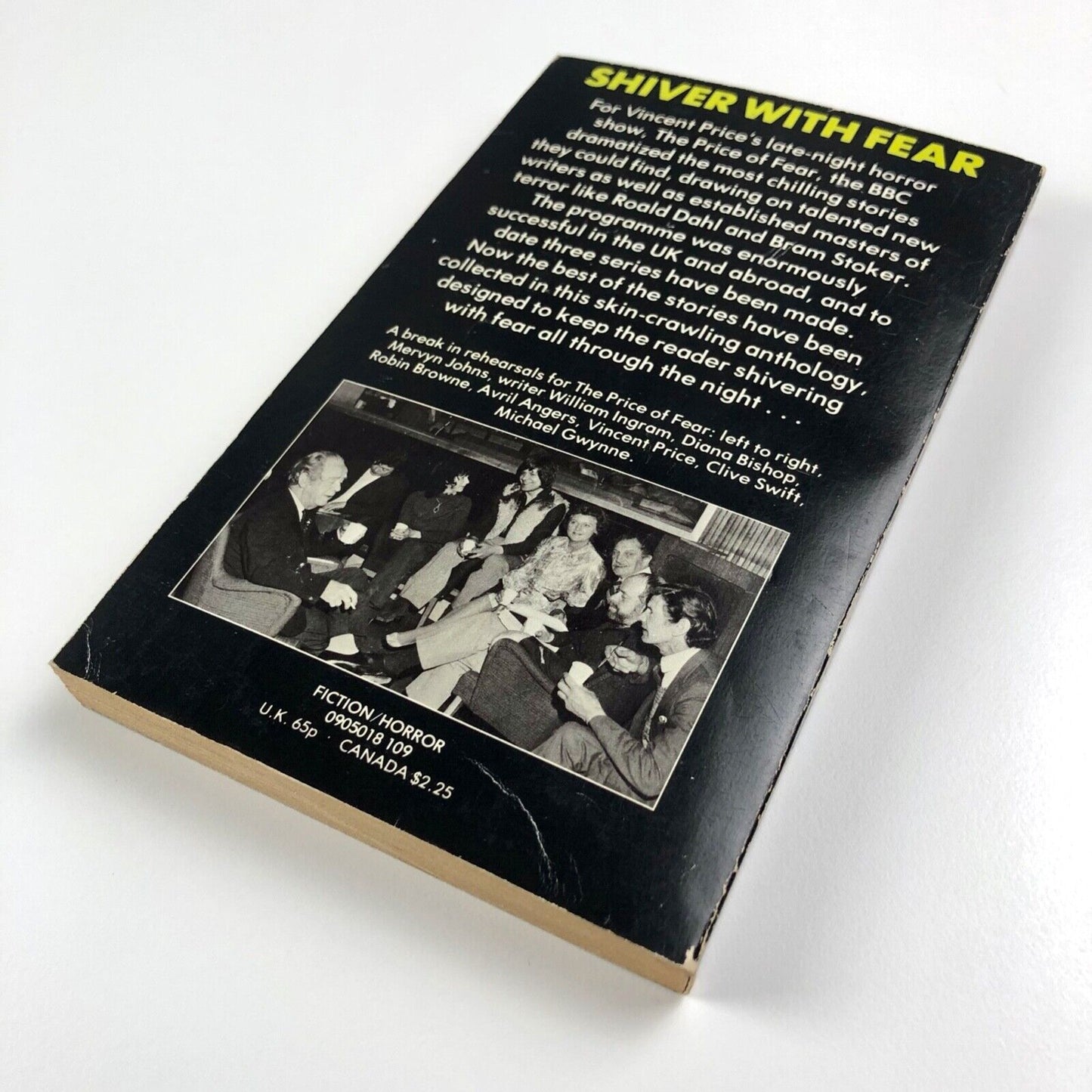 Vincent Price presents The Price of Fear | Edited by Richard Davis Everest Books, 1976