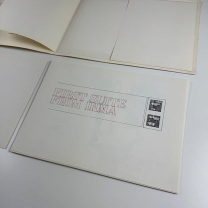 Seven Miniatures OP.XIV. by Tom Phillips folio Tetrad Press 1970 limited edition
