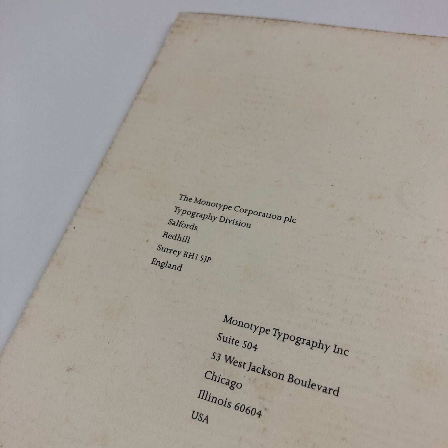 The Monotype Recorder: Eric Gill | The Continuing Tradition | Autumn 1990, No 8