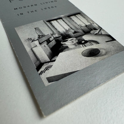 Bookmark How to live in a flat. Modern Living in the 1930s MODA 2004