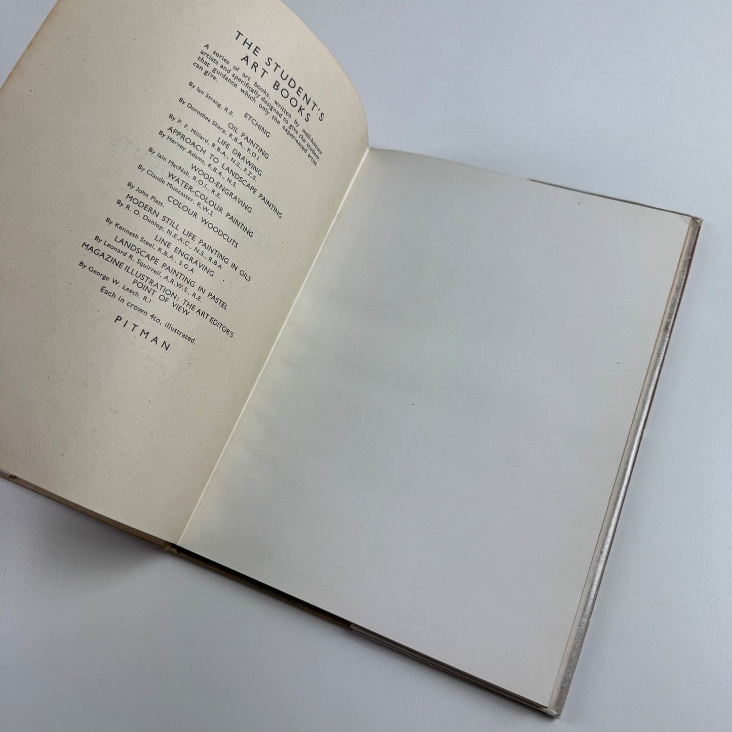 Colour woodcuts by John Platt | Pitman The Student’s Art Books, 1948