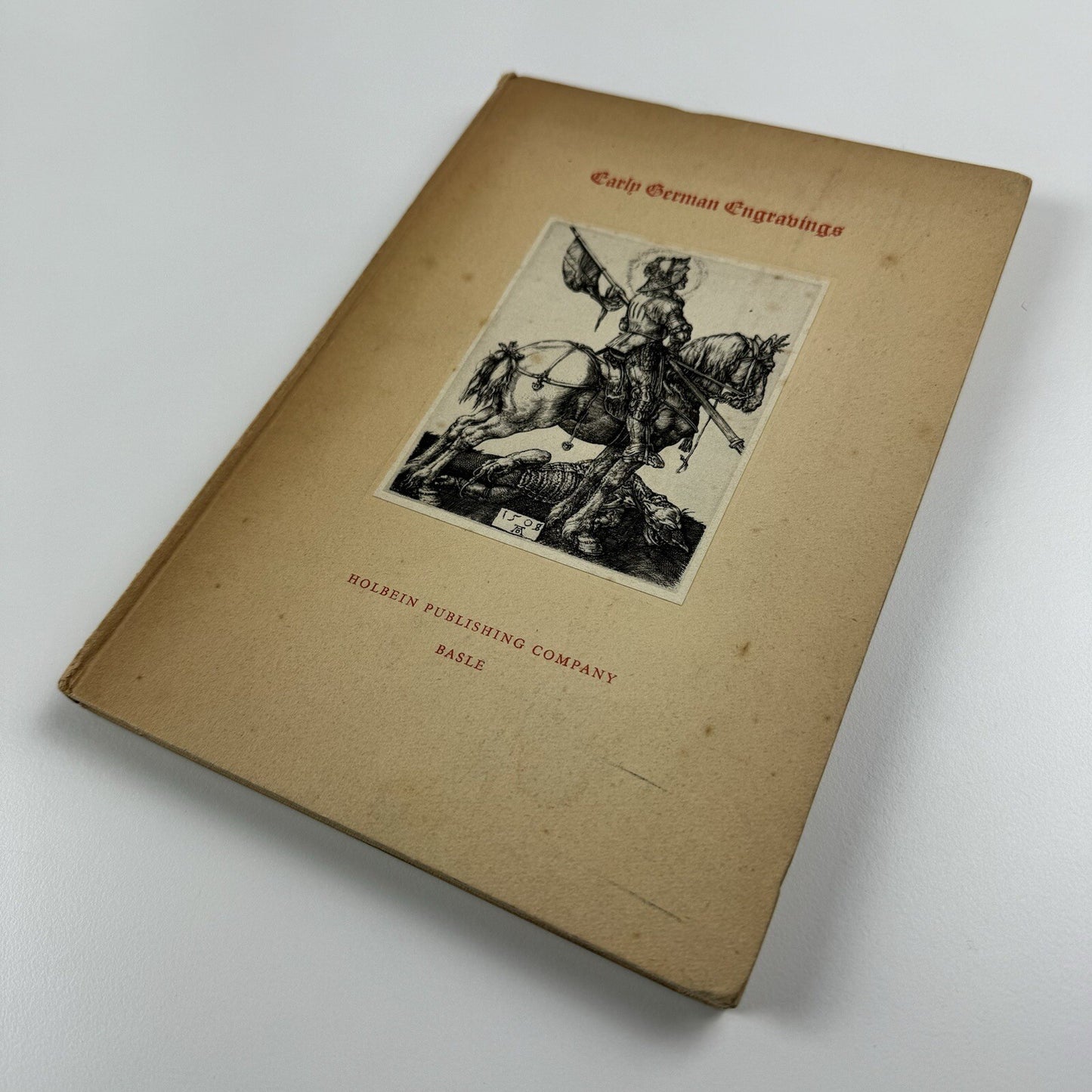 Early German Engravings Holbein Publishing Co Basle ed Peter Halm 1946