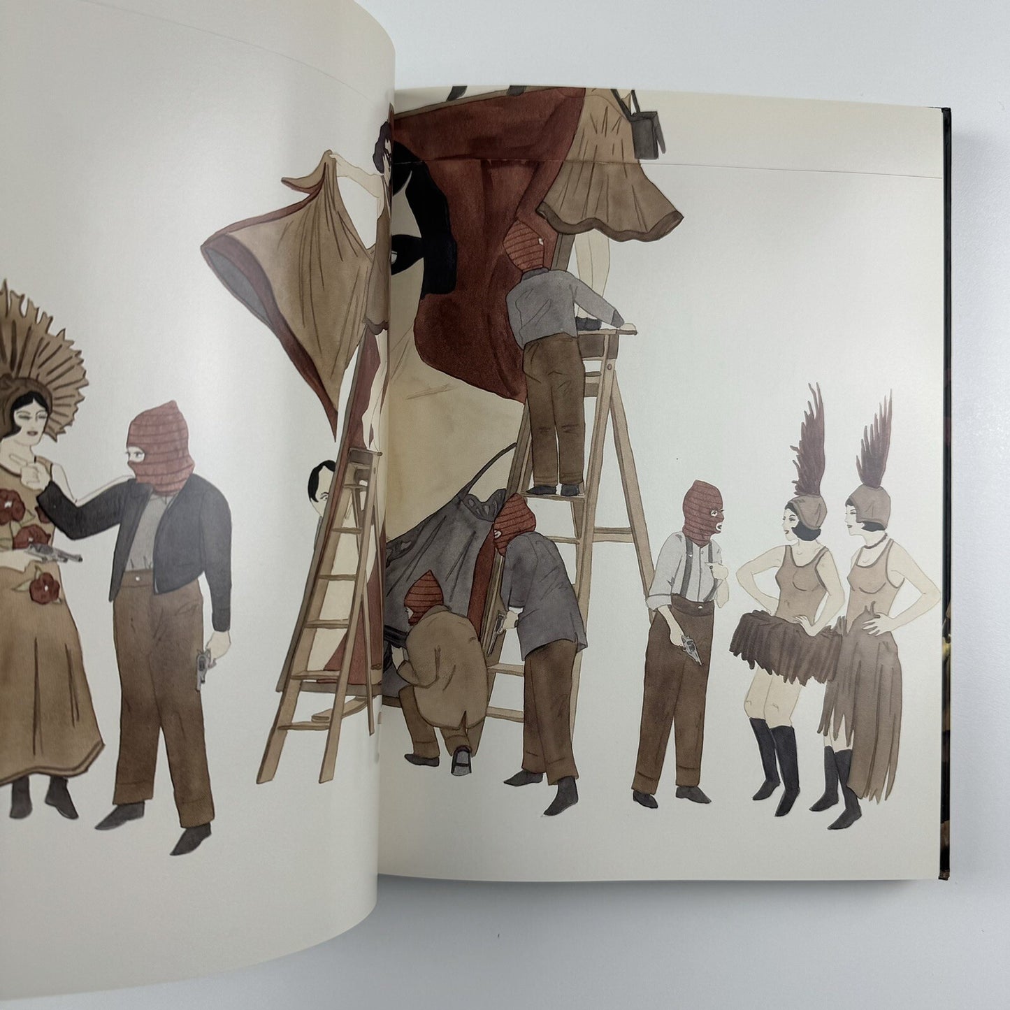 Marcel Dzama. Even the Ghost of the Past | David Zwirner, 2008 catalogue