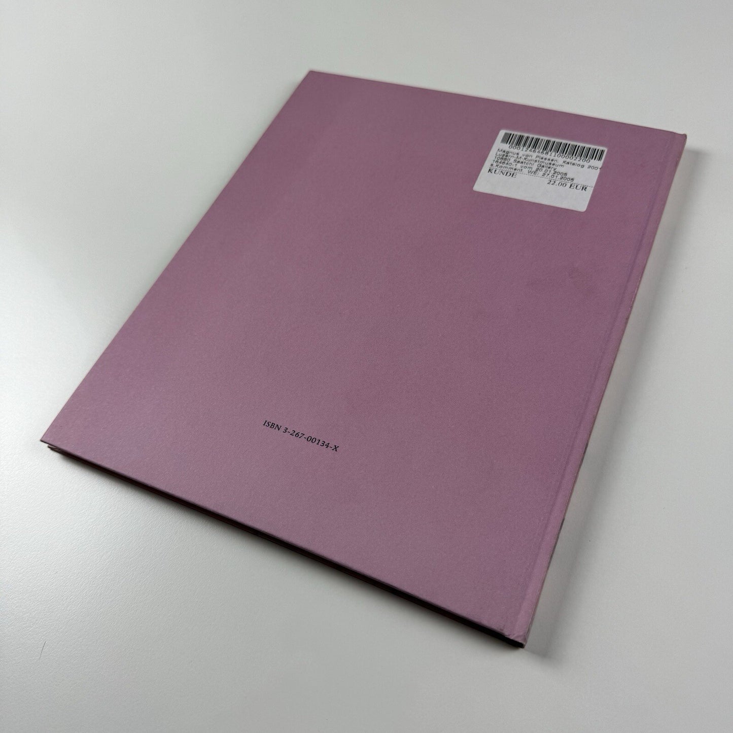 Magnus von Plessen | New Modern Art Museum Lucerne, 2001 exhibition catalogue