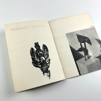 Carel Visser | Stedelijk Museum – exhibition catalogue no. 240, 1960