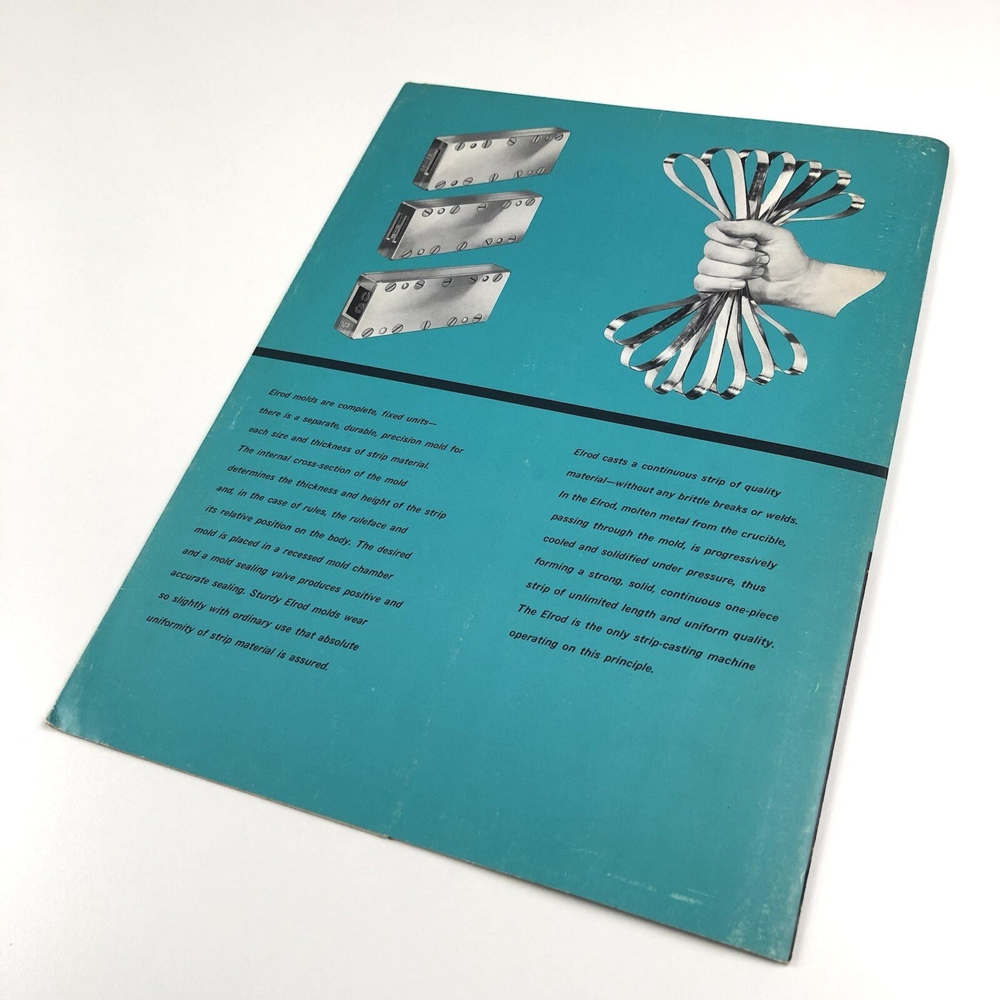 Elrod printing machine leaflet | Ludlow Typograph Company Chicago, undated