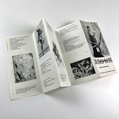 De Droom (The Dream) | Stedelijk Museum exhibition leaflet | Cat. no. 296, 1962