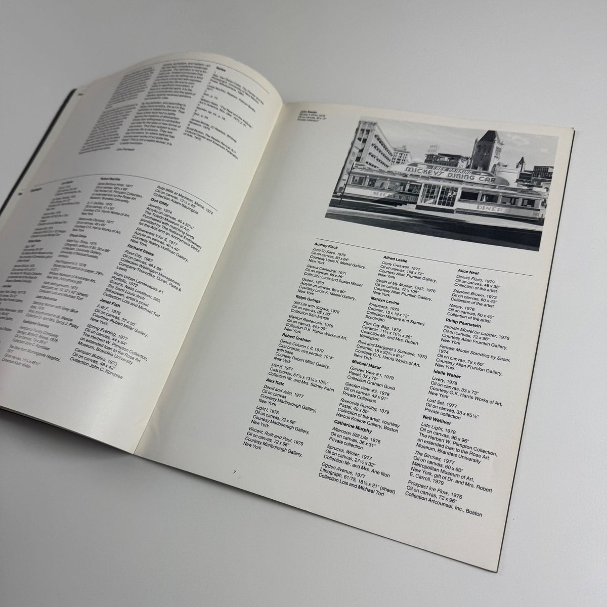 Aspects of the 70’s Directions in Realism | Darnforth Museum, Mass 1980