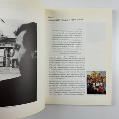Jörg Immendorff. Paintings and sculptures 1972-2005 | Arario Gallery catalogue, 2005
