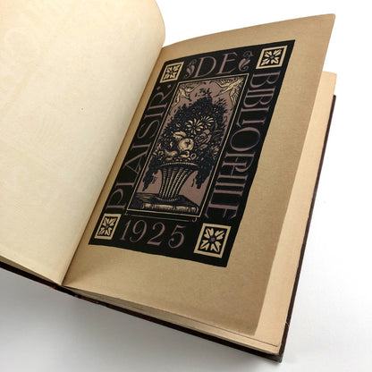 Plaisir de Bibliophile. Gazette trimestrielle des amateurs de livres modernes | 1925-1930 – 24 issues bound in six volumes