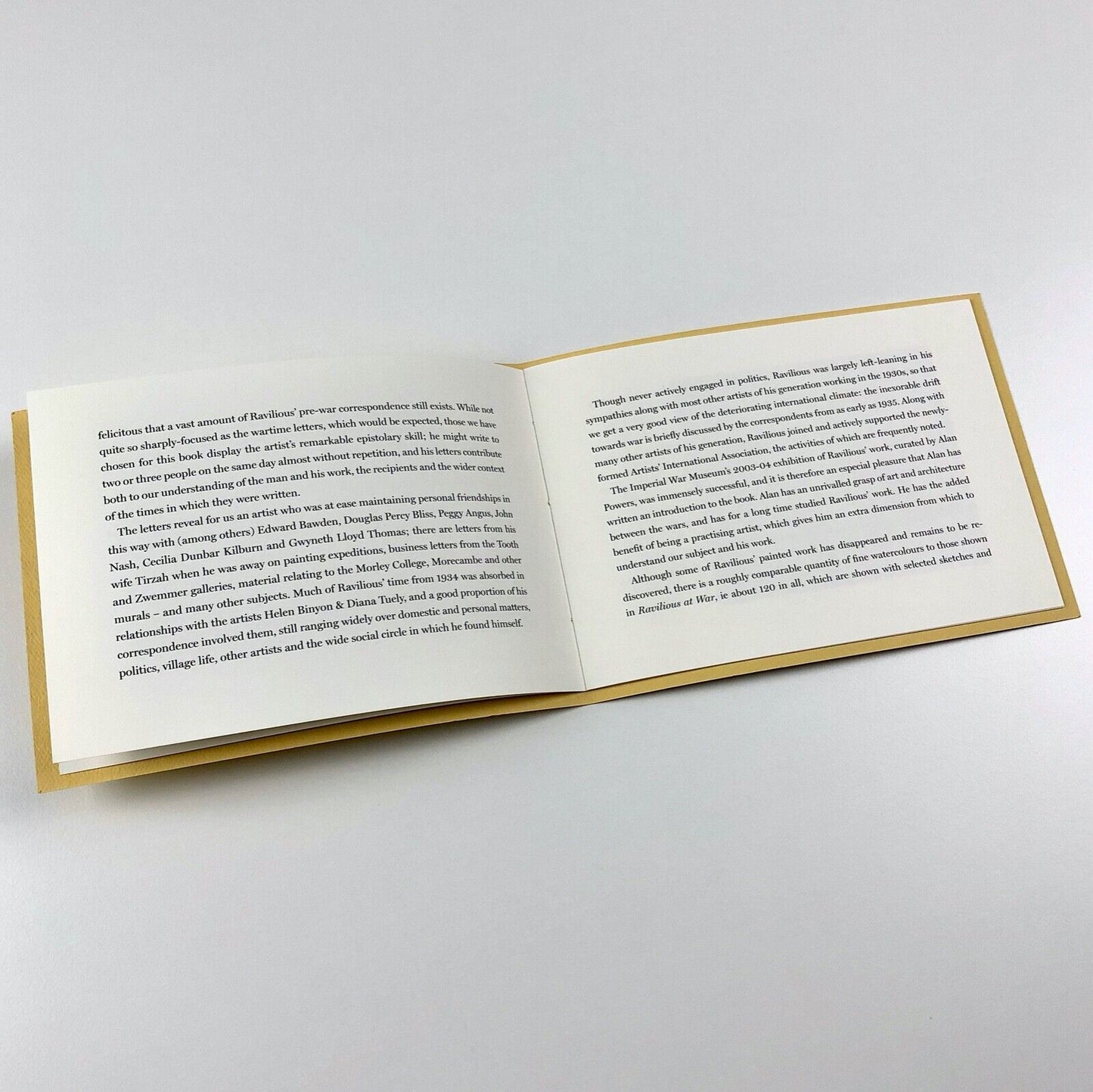 Eric Ravilious – a new Fleece Press book promotional booklet, 2008