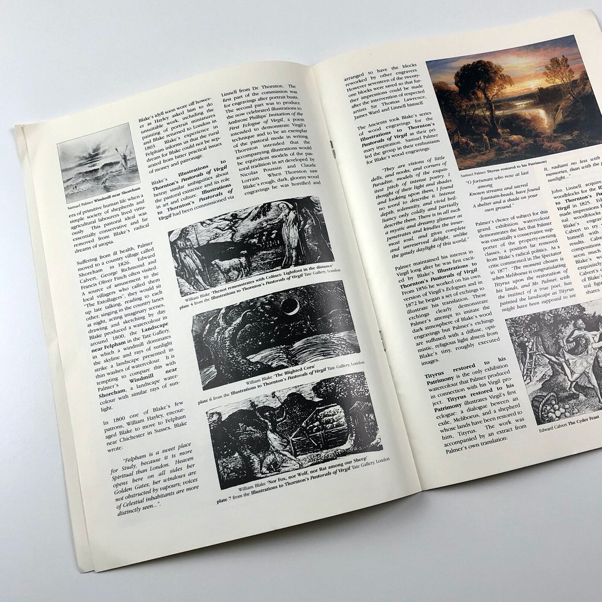 William Blake and His Circle | Birmingham Museum exhibition guide, 1998