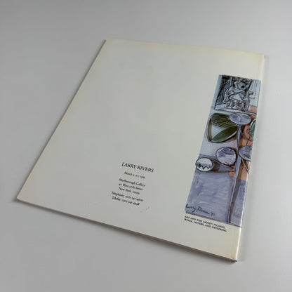Larry Rivers. Art and the Artist | Marlborough New York, March 1993