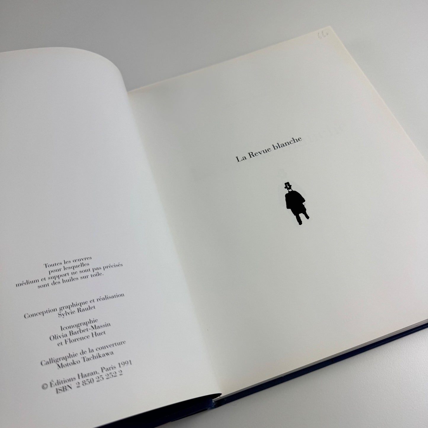 La Revue blanche. Ses amis, ses artistes by Georges Bernier. Hazan, 1991