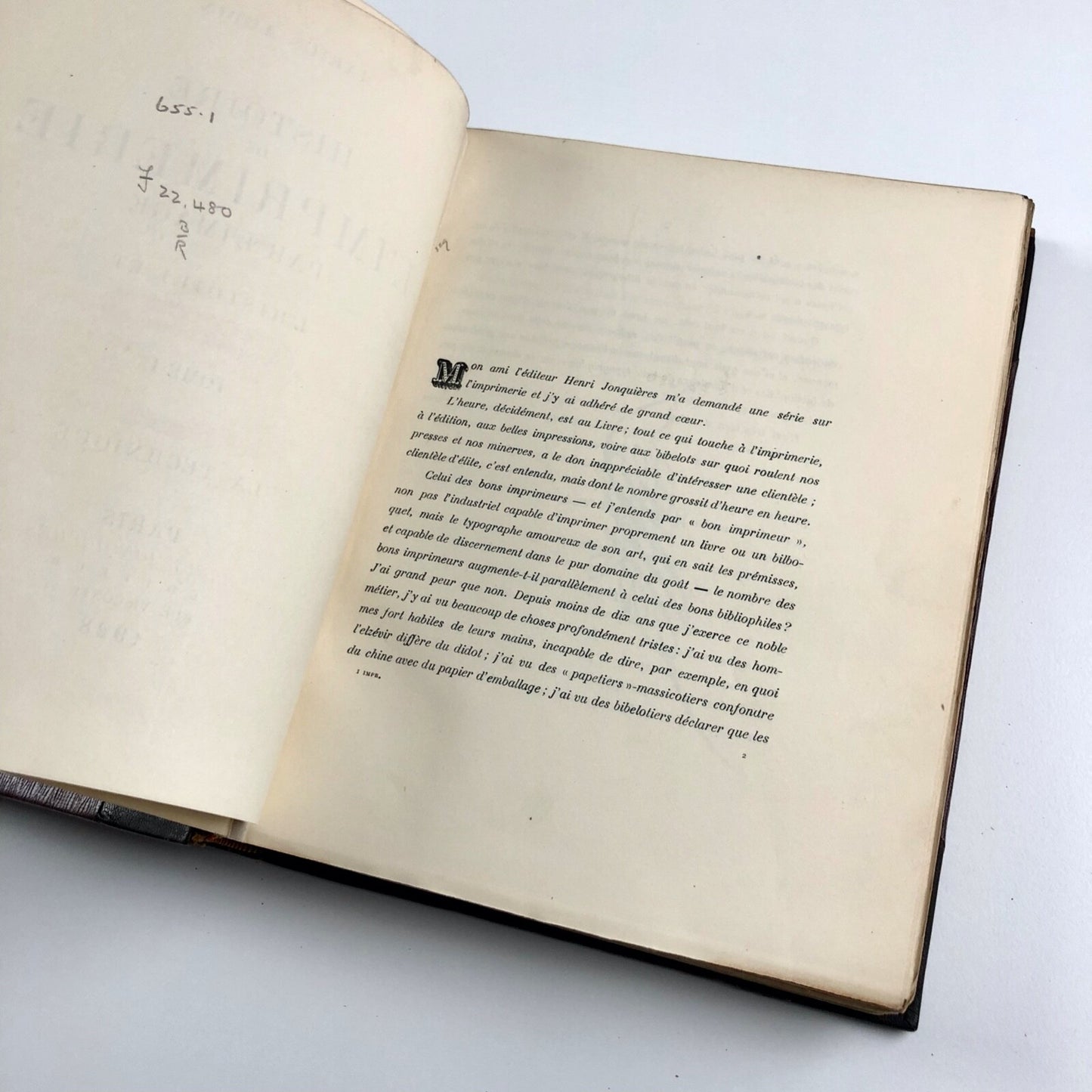 Histoire de l’Imprimerie par l’Image by Marius Audin 4 vols | I. La technique, II. La Lettre D'Imprimerie, III. Esthétique du Livre; IV. Bibelots ou Bilboquets | Henry Jonquières, Paris 1928-29