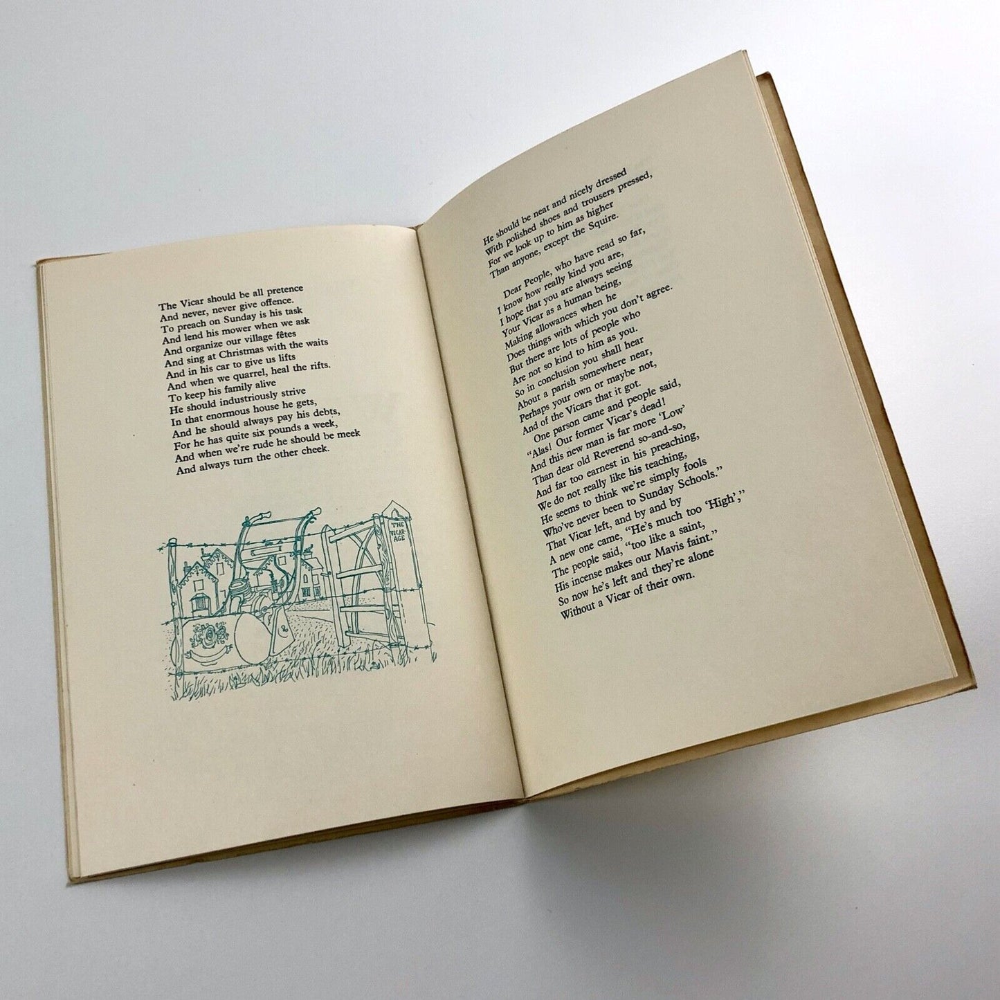 Poems on the Porch | John Betjeman & John Piper | S. P. C. K, 1960