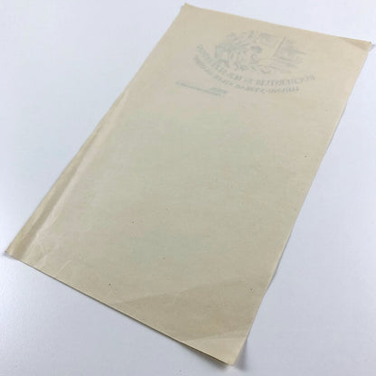 One sheet of stationery for Bücherstube in Der Sezession. Leitung: Verlag Neuer