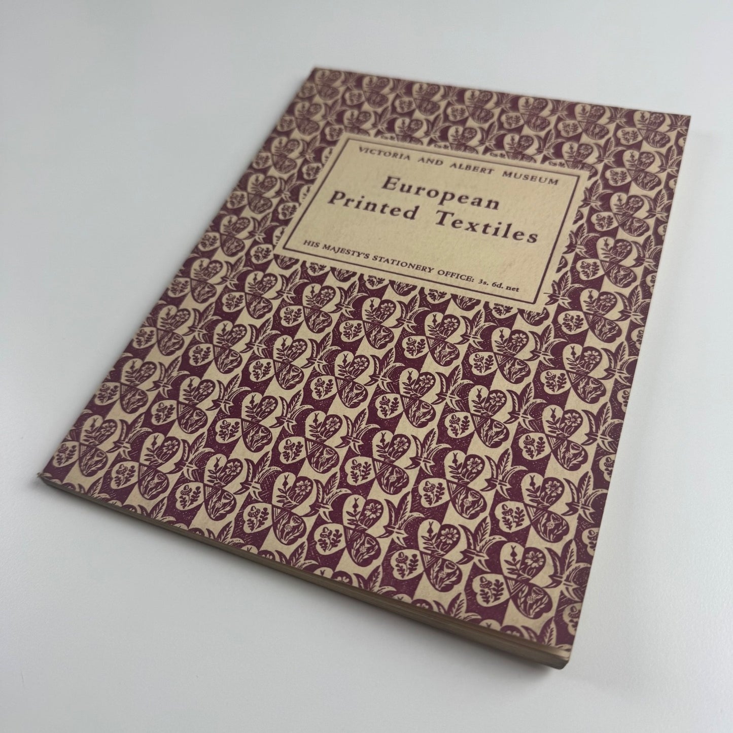 European Printed Textiles. Large Picture Book No. 4. V&A, HMSO, 1949