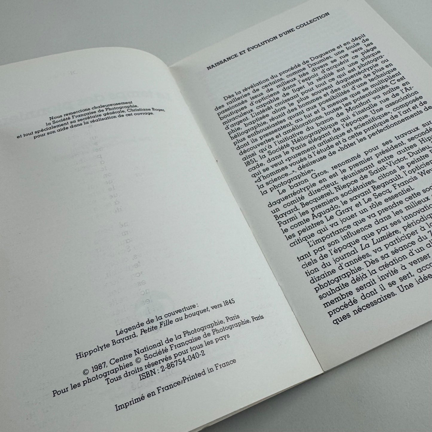 Les temps des pionniers. A travers les collections de la Société Française | Photo Poche, 1987
