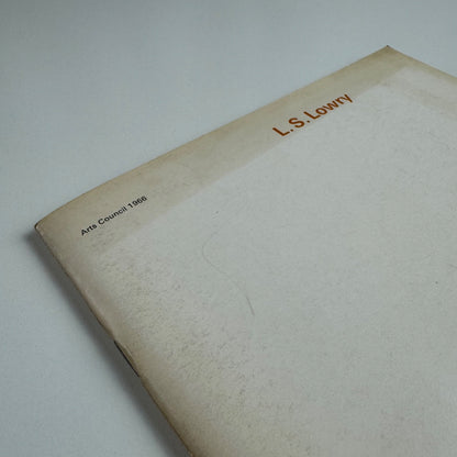 L.S. Lowry retrospective exhibition | Arts Council 1966/67 + private view invite