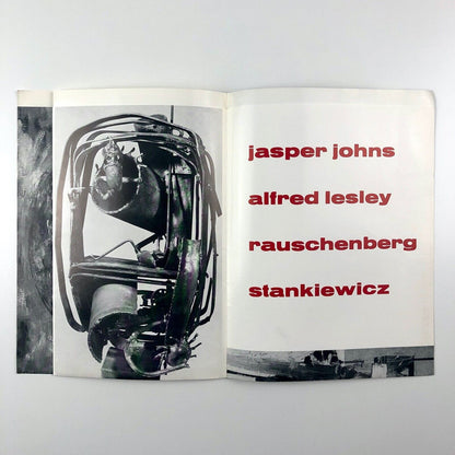 Amerikanen (Jasper Johns, etc) | Stedeljk Museum poster Willem Sandberg 1962
