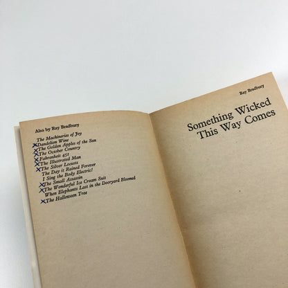 Something Wicked This Way Comes by Ray Bradbury | Panther Books paperback, 1977