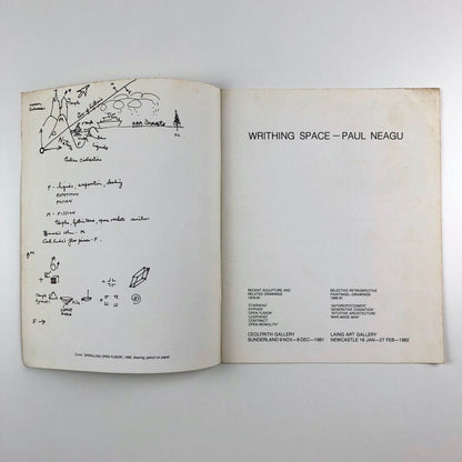 Paul Neagu Writhing Space Ceolfrith Gallery | Laing Art Gallery, 1981/2 inscribed by the artist