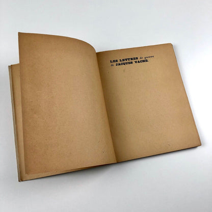 Les Lettres de Guerre de Jacques Vaché | K éditeur, 1949 | Introduction by André Breton