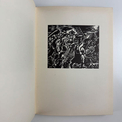 Der Weg der Menschen. Sechzig Holzschnitte von Frans Masereel | Rütten & Loening, Berlin, 1968