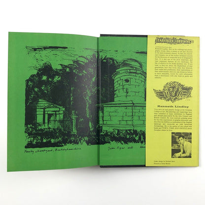 Of Graves and Epitaphs by Kenneth Lindley | frontispiece and endpapers by John Piper | Hutchinson, 1965