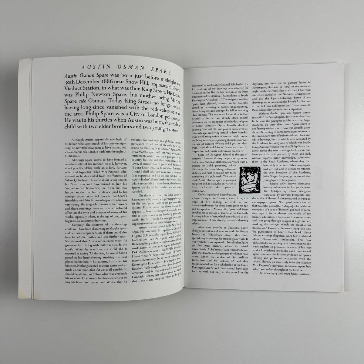 Austin Osman Spare The Divine Draughstman | The Morley Gallery London 1987