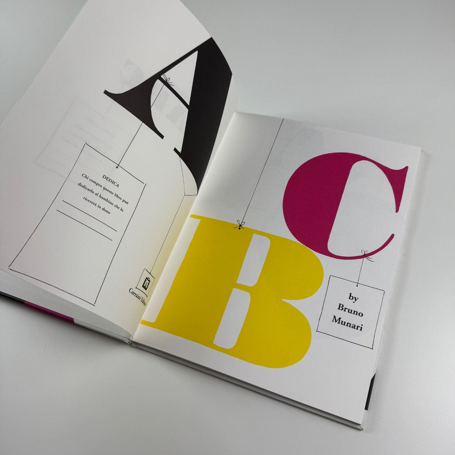 Bruno Munari’s ABC. Semolice lezione di inglese | Corraini, 2003