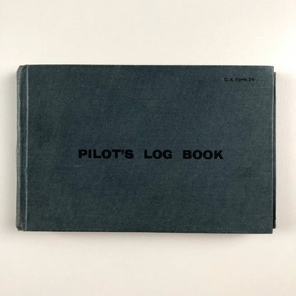 Rhona Reginalda Podd – Flight log-book from 1939