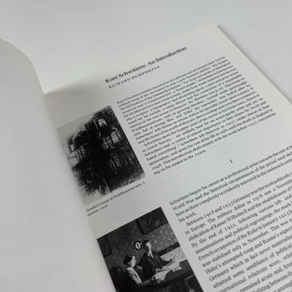 Kurt Schwitters | Tate Gallery exhibition catalogue, 1985/6