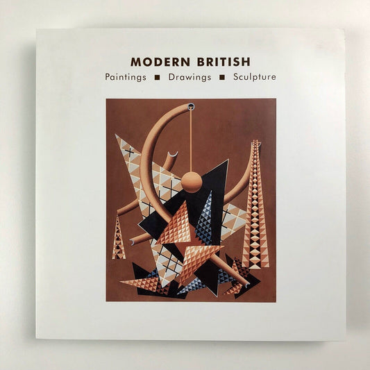 Modern British: Paintings, Drawings, Sculpture exhibition | Scolar Fine Art folded card, 2000