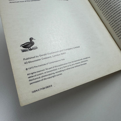 Illusion in Nature and Art | ICA catalogue, October 1973