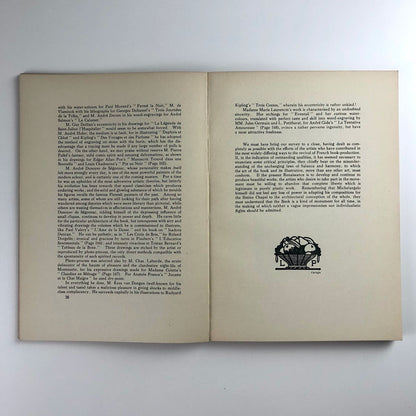 The New Book Illustration in France by Léon Pichon | The Studio, Winter 1924